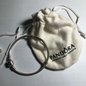 Iconic Silver Pandora Charm Bracelet